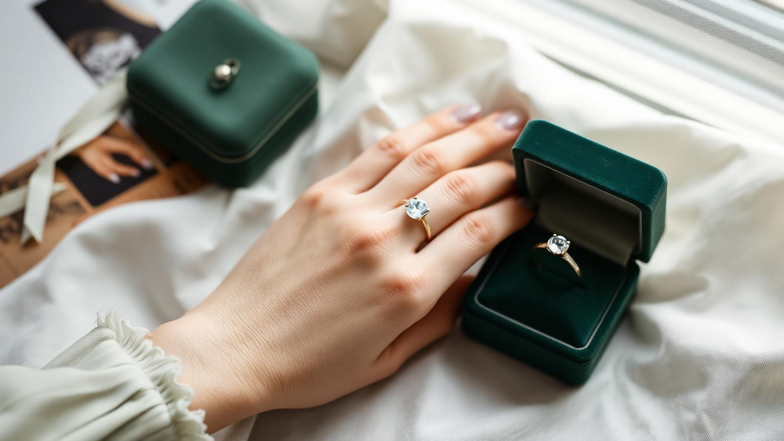 The new engagement ring: why couples are choosing semi-precious